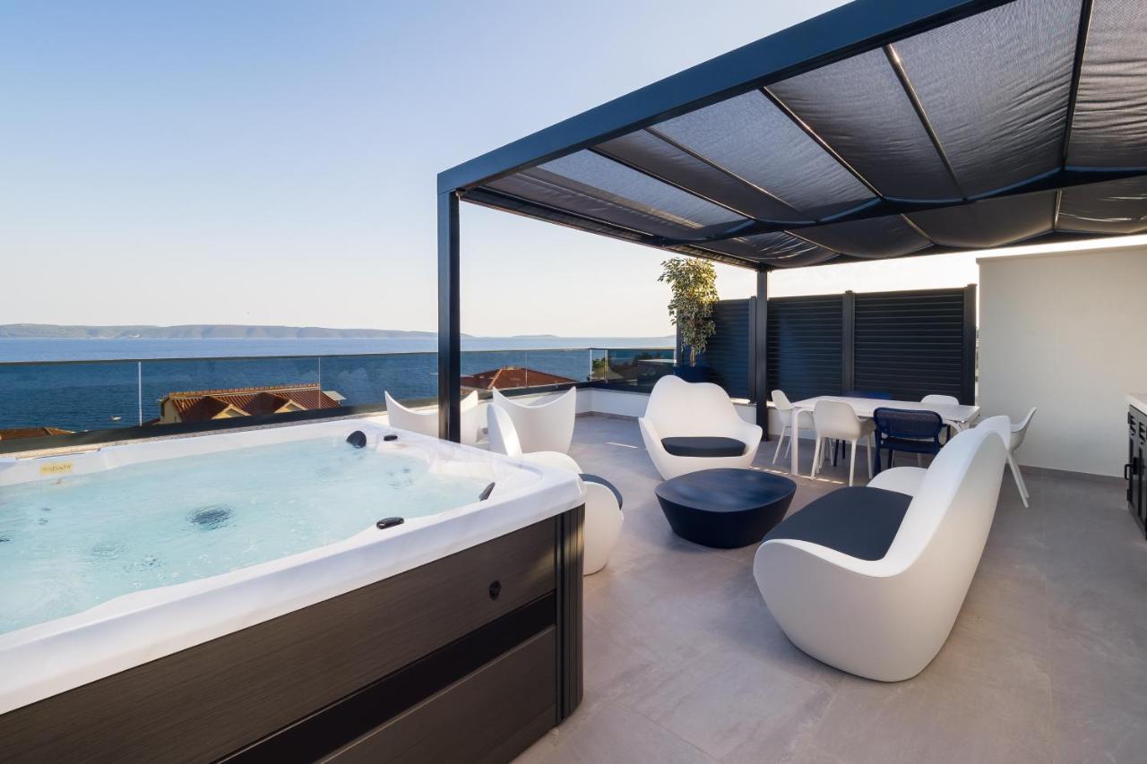 Luxury Apartment- Balcony- Private Rooftop And Jacuzzi- Common Pool Trogir Exterior photo