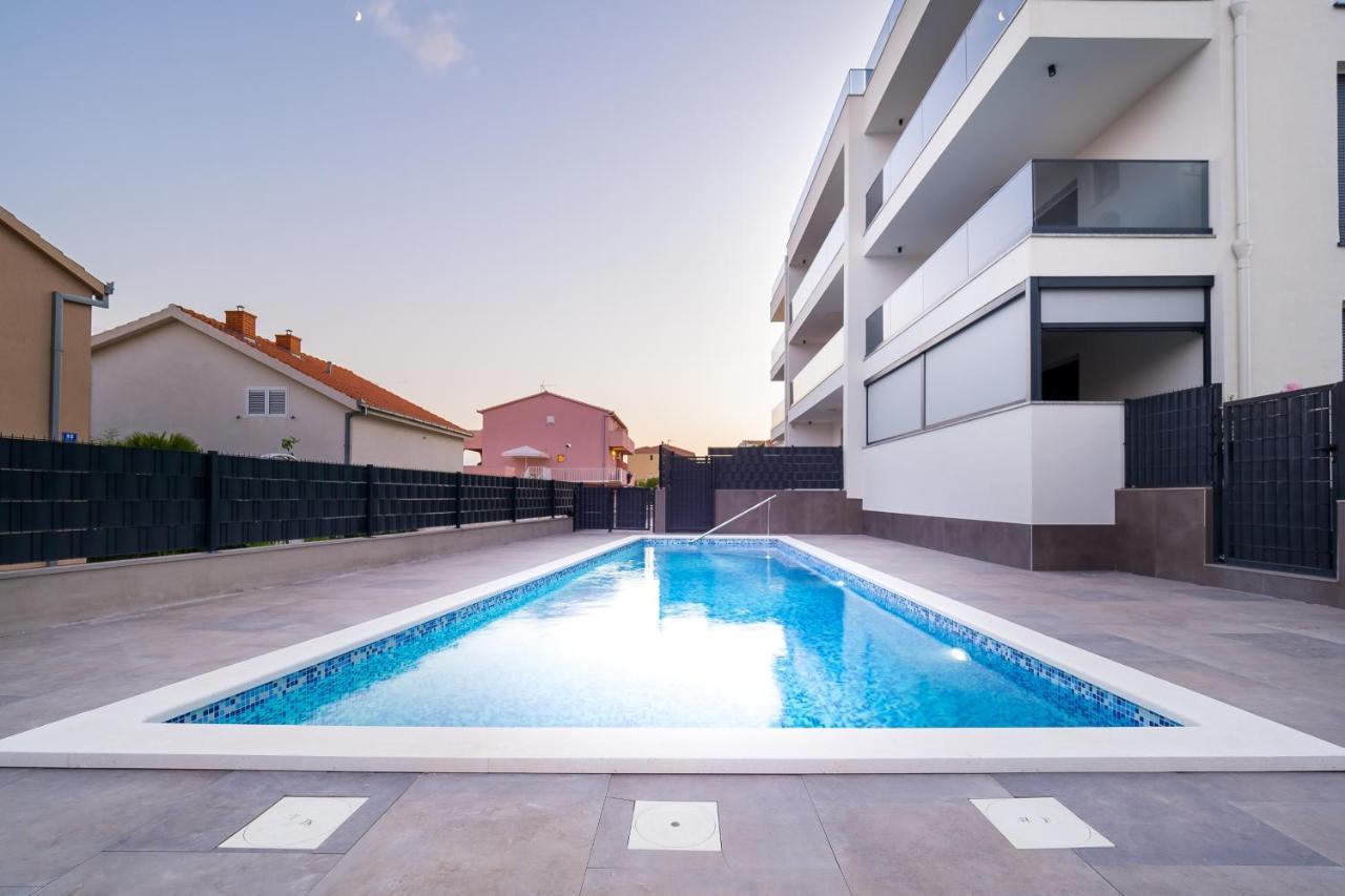 Luxury Apartment- Balcony- Private Rooftop And Jacuzzi- Common Pool Trogir Exterior photo